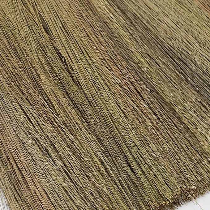 Vietnamese Straw Soft Broom Floor Cleaning Broom 39 Heavy-Duty Commercial Hand Brush for Sweeping Concrete Garage Courtyard Outdoor Indoor Kitchen