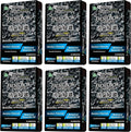 Treefrog Xtreme Fresh Box Charcoal Black Squash Scent 6-Pack Car Air Freshener Captures Eliminates Odors Purifies and Freshens Air Black Bamboo Charcoal 200g.