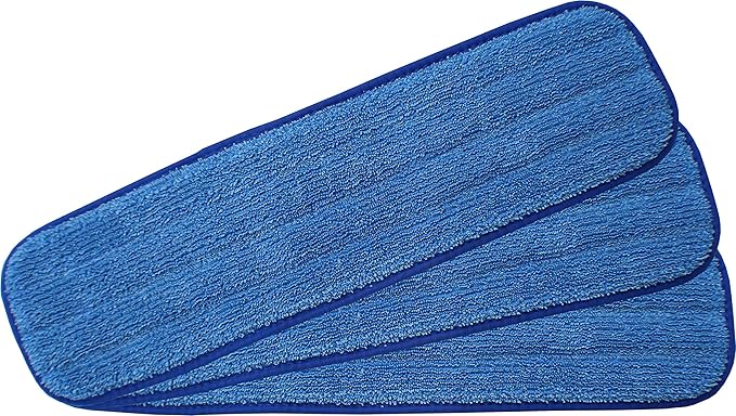 Professional Microfiber Mop Set - 5 Pads Aluminum Handle and Frame for Effortless Cleaning