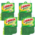 2-Sided Microfiber Mop Refill Case of 4