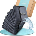 Shiny Wipes XL Drying Towel The Original Ultra Absorbent Twisted-Loop Design Streak-Free Drying Towel Shiny Wipes Shower Cleaning Cloths (7 Towel)