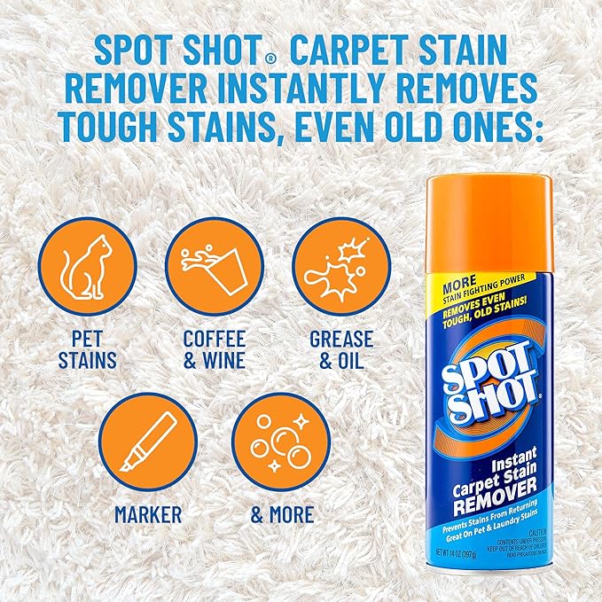 Spot Shot Instant Carpet Stain Remover 16 OZ [6-PACK]