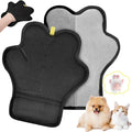 2PCS Pet Hair Removal Glove for Cats and DogsUpgrade Reusable Electrostatic Magic Brush Pet Hair Removal Grooming Gloves Tool for Furniture Bed SheetsCouchClothesCarpetCar Seat (2)