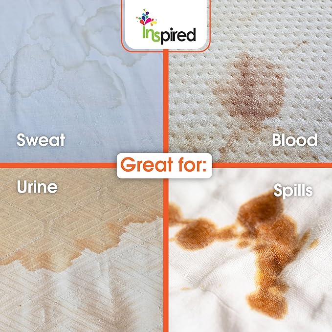 Inspired - Professional Mattress Stain Remover Removes Organic Stains Blood Urine &amp Feces 500ml