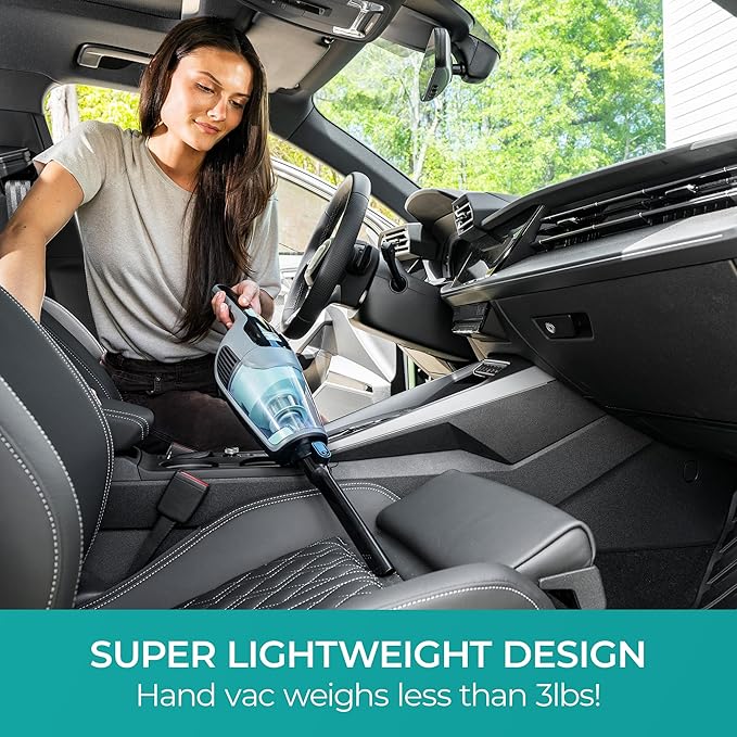 Kenmore 200 Series DS2010 Cordless Stick Vacuum Lightweight Cleaner 2-Speed Power Suction LED Headlight 2-in-1 Handheld for Hardwood Floor Carpet &amp Pet Hair