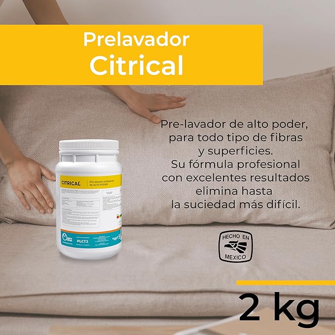 CITRICAL Magno Clean 2kg | Professional High Power Powder Prewash | Upholstery Carpets &amp Mattresses | Removal of Difficult Stains