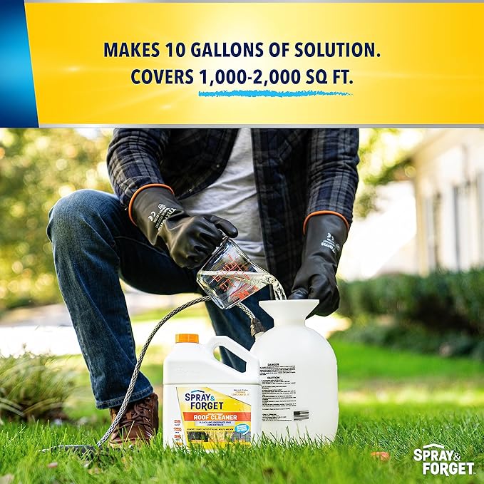 Spray &amp Forget 1-Gallon Concentrated Roof Cleaner