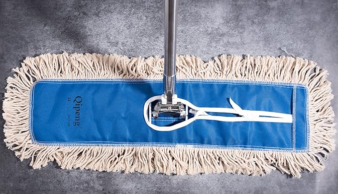 Microfiber Dust Mop Head Refills Pack of 2 for Hardwood Tile Laminate &amp Stone Floors (24'')