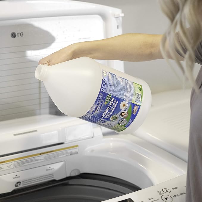 Absolutely Clean Amazing Laundry detergent liquid Stain and Odor Remover Naturally Based Formula (USA Made)