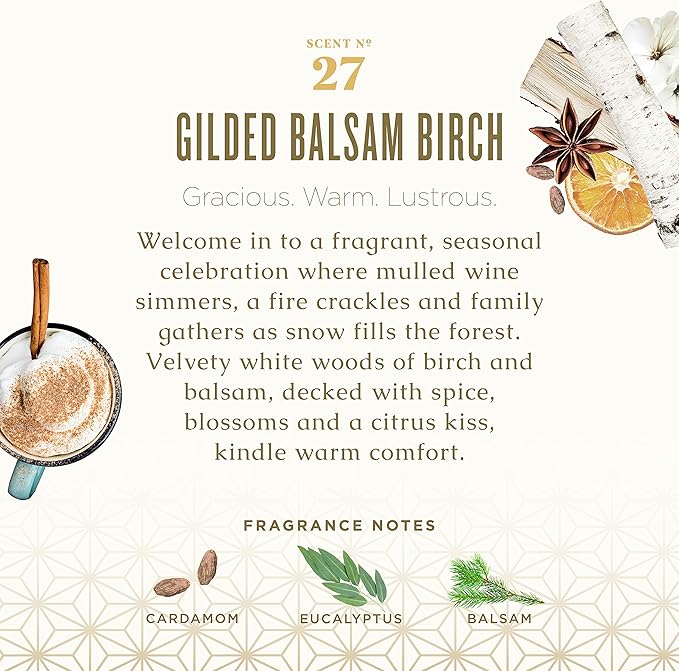 Caldrea Linen And Room Spray Air Freshener Made With Essential Oils Plant-Derived And Other Thoughtfully Chosen Ingredients Gilded Balsam Birch 16 Oz