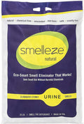 SMELLEZE Natural Urine Smell Eliminator Deodorizer: 25 lb. Granules Eliminate Urine Odor