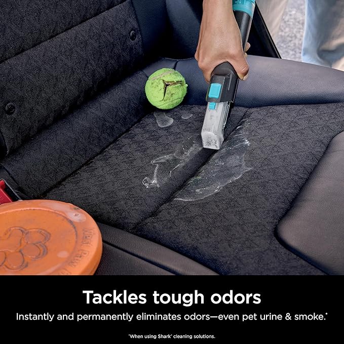 Shark StainStriker HairPro Portable Carpet Upholstery &amp Area Rug Cleaner with Pet Mess &amp Hair Tools Self-Cleaning Perfect for Pets &amp Car Interiors 4 Cleaning Tools &amp Pet Solution