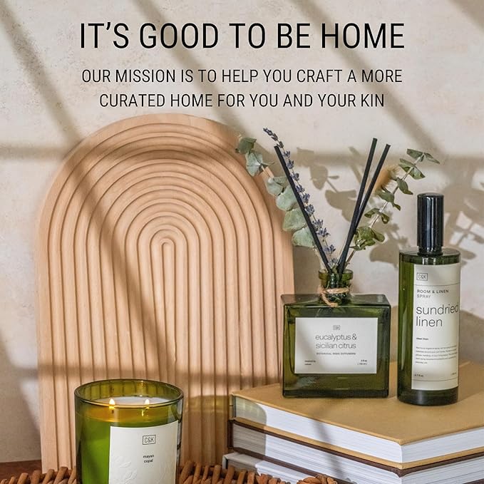 Craft &amp Kin Santal Woods Room Spray for Bedding 6.76 oz Pillow Spray Long-Lasting Room Freshener Soothing Aroma Mist for Home &amp Washroom