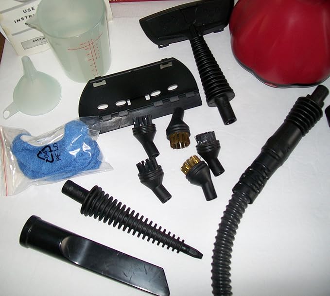 Scunci SS1000 Hand Held Steam Cleaner with Attachments