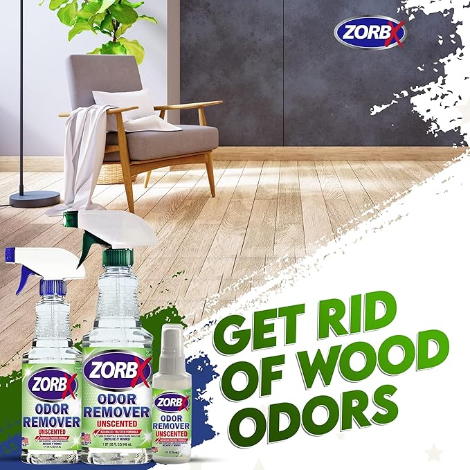 ZORBX Rapid Acting Odor Remover Bundle – Includes Multipurpose Odor Remover Value Pack (2Oz +16Oz +32Oz) &amp Dual Action Pet Stain Remover &amp Odor Eliminator Spray (24 Oz)