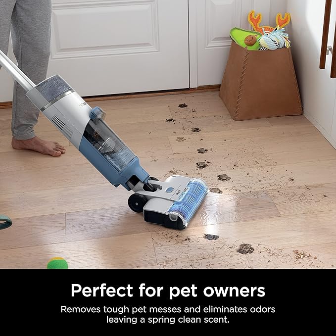 Shark HydroVac Multi-Surface 33-Oz. Concentrate with Odor Neutralizer Technology Compatible with all HydroVac 3-in-1 Cleaners for Sealed Hard Floors &amp Area Rugs Spring Clean Scent Purple WDCM