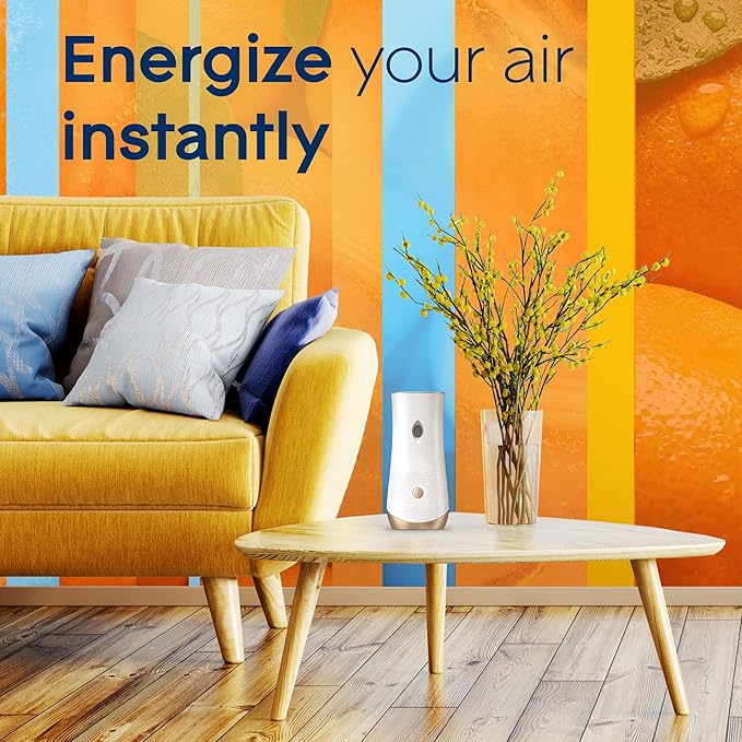 Glade Automatic Spray Refills Air Freshener Coastal Sunshine Citrus 6.2 oz 6 Count