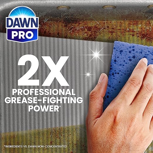 Dawn Professional Pot and Pan Detergent Regular Scent 3.8l (Case of 4)