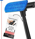 Tyroler Professional Window Squeegee for Home1 ft-12.5 ft Long Squeegee for Window Cleaning 2-in-1 Window Cleaning Squeegee Kit Indoor &amp Outdoor Window Cleaner Tool for High Windows &amp Glass