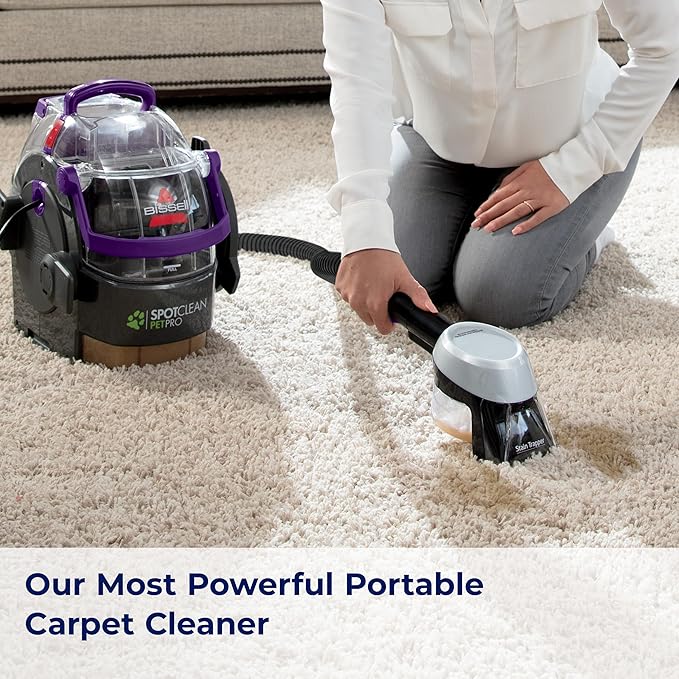 Bissell SpotClean Pet Pro Portable Carpet Cleaner 2458