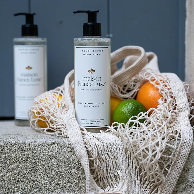French Ritual Multi-Surface Spray Cleaner (500 ml) + Fig and Cedar French Liquid Hand Soap (400 ml) - 2 Piece Set