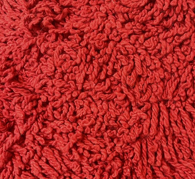 Ultimate Dust Mop Kit: Industrial-Grade Performance Heavy-Duty Frame Telescopic Handle - Red 48 Inch