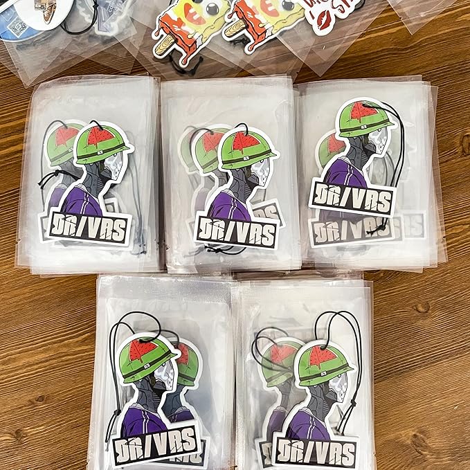 200 PCS Custom Logo Air Freshener Bulk Personalized Car Air Fresheners for Business Branding Real Estate Agents Dealerships and Events