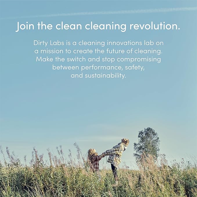 Dirty Labs | Signature Sustainable Set | Signature 80 Loads &amp Bio-Enzyme Booster | Hyper-Concentrated | High Efficiency &amp Standard Machine Washing | Nontoxic Biodegradable