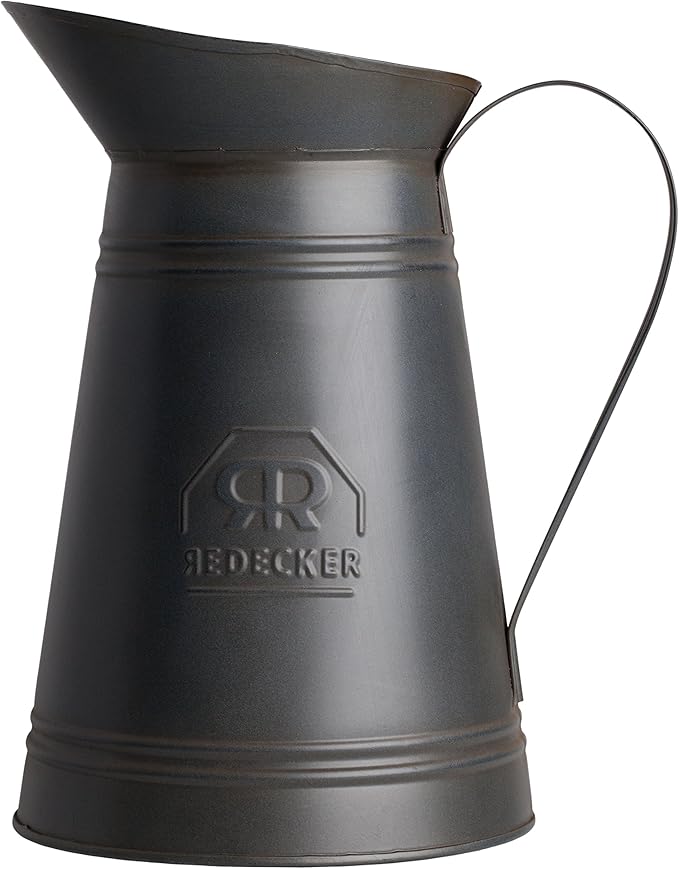 REDECKER Nylon Toilet Brush with Dark Coated Metal Holder Oiled Thermowood Handle Replaceable Head Vintage Design Made in Germany
