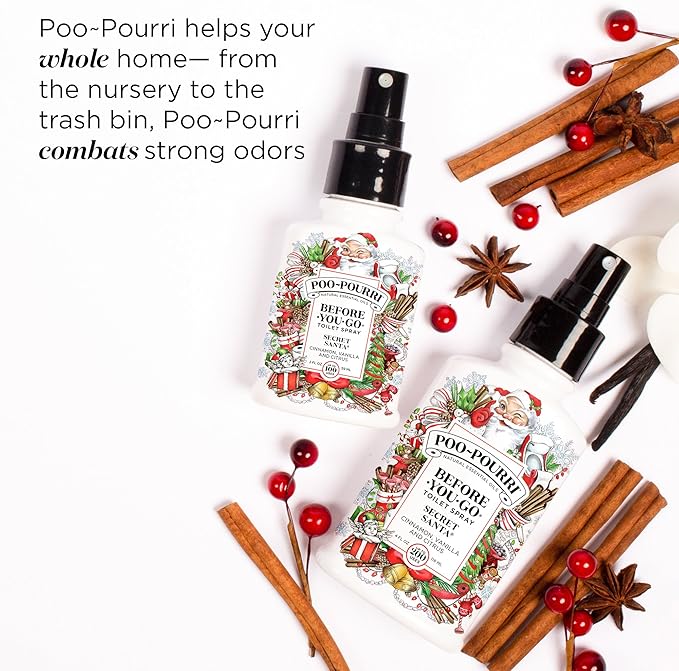 Poo-Pourri Before-You-go Toilet Spray 4 Fl Oz Secret Santa Scent