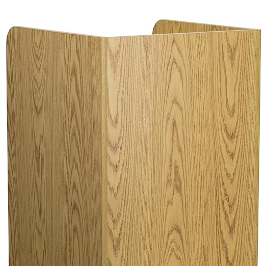 EMMA + OLIVER Wood Tray Top Receptacle in Oak