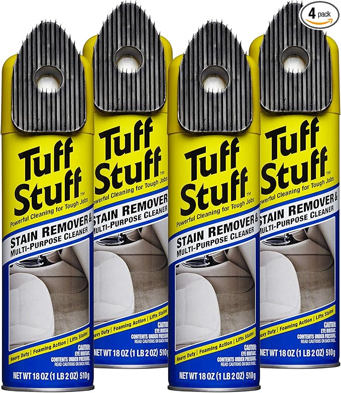 Tuff Stuff Multi-Purpose Foam Cleaner and Stain Remover 18 Oz. (4)