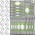 16 Pack Bamboo Charcoal Air Purifying Bag Activated Charcoal Bags Odor Absorber Moisture Absorber Natural Car Air Freshener Shoe Deodorizer Odor Eliminators For Home Pet Closet (16x50g)