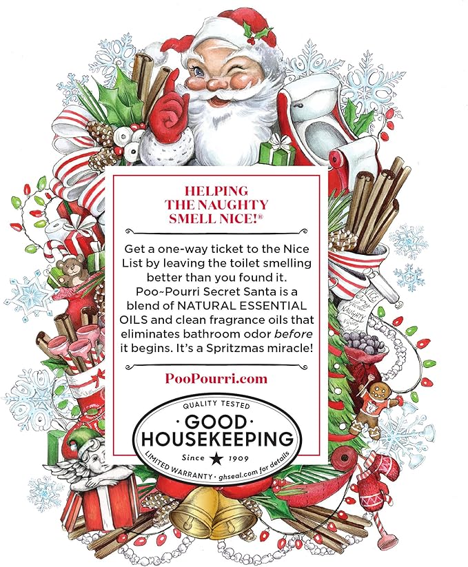 Poo-Pourri Before-You-go Toilet Spray 4 Fl Oz Secret Santa Scent