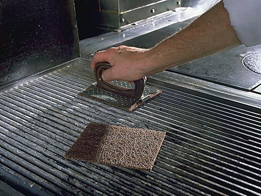 3M Scotch-Brite Heavy Duty Griddle Pad 82 4.5 in x 5.5 in 10/Box 4 Box/Case