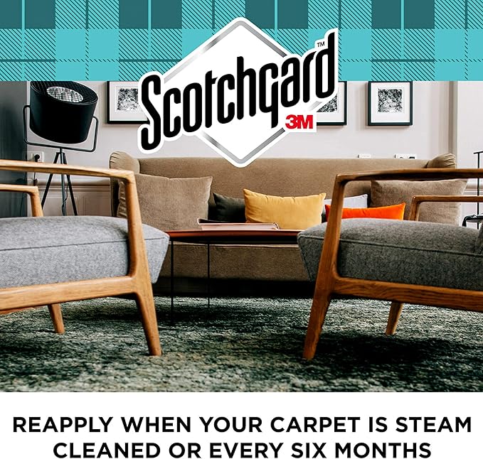 Scotchgard Rug &amp Carpet Cleaner Fabric Cleaner Blocks Stains Cleaning Sprays Make Cleanup Easier Two 16.5 oz Cans