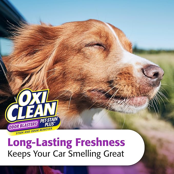 OxiClean 57214OC Pet Stain Plus Stain and Odor Remover with Odor Blasters
