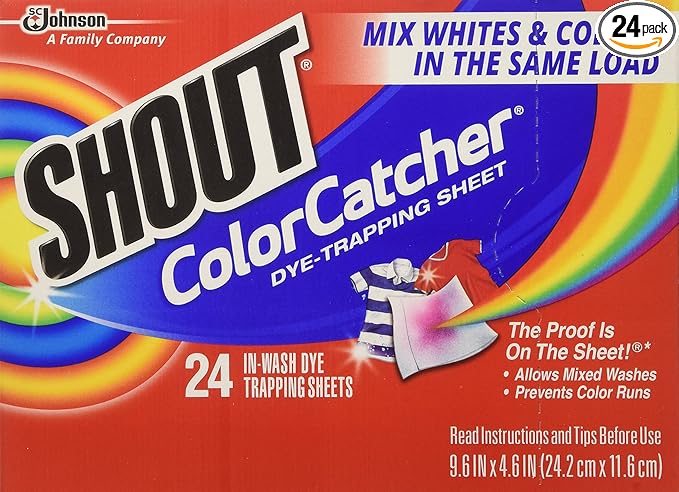 Shout Color Catcher &amp Washer Sheets-24 ct. (Pack of 5)
