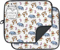 Disney Dish Drying Mats for Kitchen Counter (2 Pack) – 16 x 18 Absorbent Kitchen Drying Mats for Dishes – Mickey &amp Minnie Winnie the Pooh &amp Stitch Dish Mats
