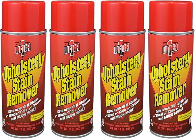 Lifter 1 Upholstery Stain Remover 14 Oz. (Pack of 4 Cans)