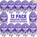 Chemical Guys Hanging Air Freshener Galactic Scent 12 Pack Great for Cars Trucks SUVs RVs Home Garage Workspace Dorm Room &amp More (4 x 3 Packs) - AIR42304