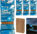 4 X Odor Eliminator Blue Lava Scent Car Air Freshener Block Under Seat Fragrance