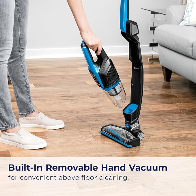 Bissell 3061 Featherweight Cordless Stick Vacuum Self-Standing Electric Blue Black