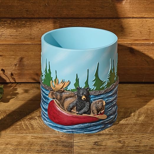 Park Designs Summer Vacation Waste Basket