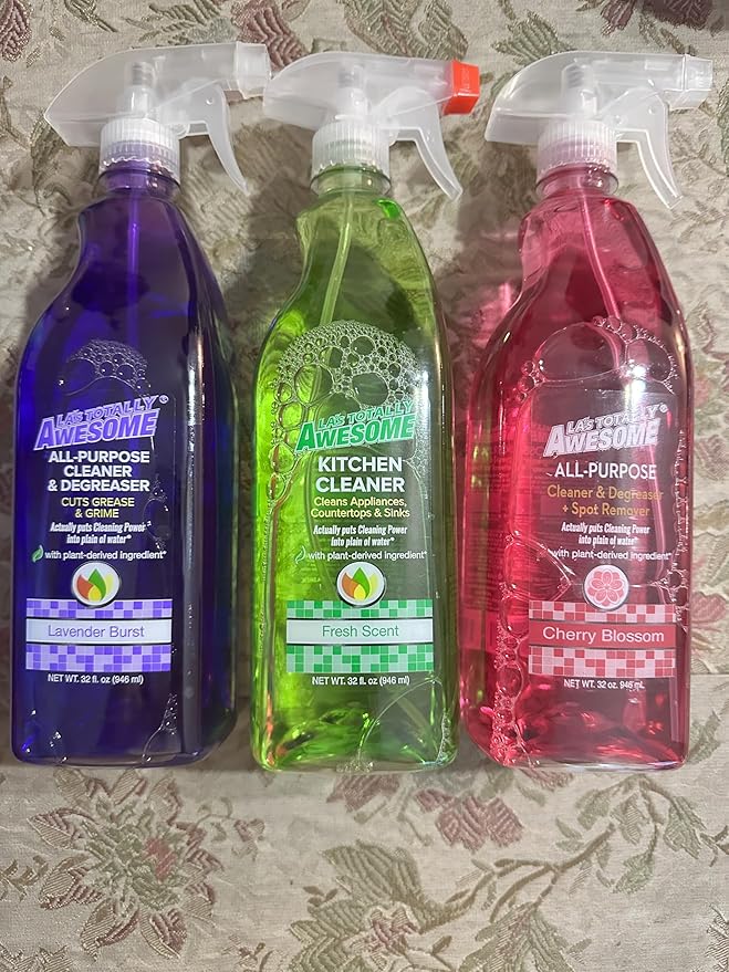 Awesome Multi-purpose Cleaner Lavender Fresh Scent &amp Chery Blossom (3 Pack)