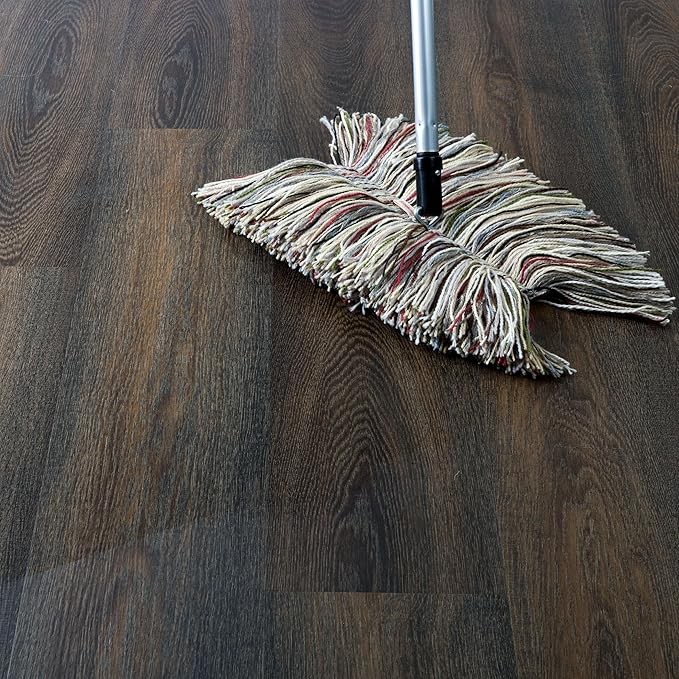Dust Mop for Hardwood Floors - Extendable Duster Wand with 59” Long Telescoping Handle and Washable Wool Floor Mop Head - Long Dusters for Cleaning - Household Cleaning Tools by Kings County Tools