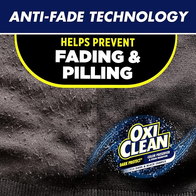 OxiClean Dark Protect Laundry Booster Laundry Stain Remover for Clothes 3 Lbs