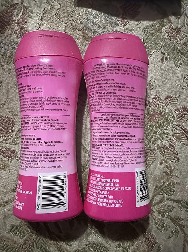 In-wash Laundry Scent Booster Spring (2 Pack)
