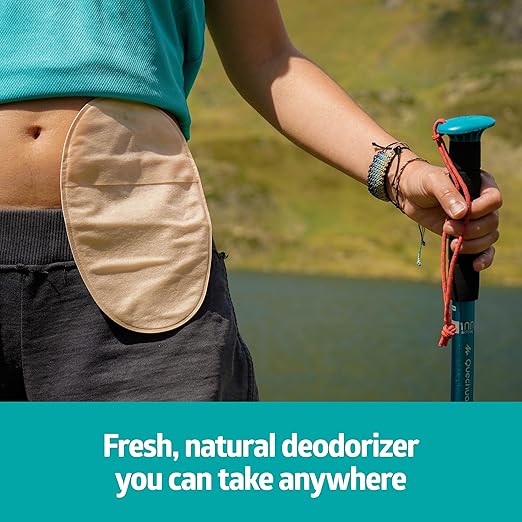 Medline Naturally Fresh odor Eliminator Ostomy Drops Plant Based Odor Neutralizer Deodorant Safe Effective 1 oz Bottle 12 Pack