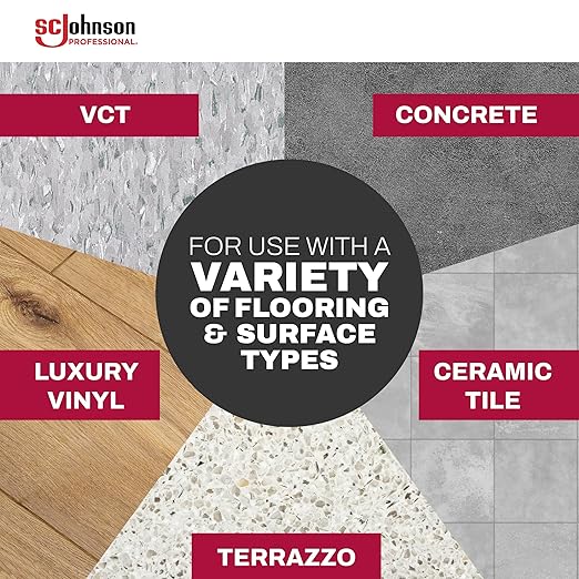 SC Johnson Professional Heavy Duty Neutral pH Floor and Surface Cleaner Floor Cleaner Concentrate 1 Gallon for Professional Use Only